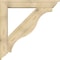 Ekena Millwork Funston Traditional Rough Sawn Bracket w/ Offset Brace, Douglas Fir, 8"W x 48"D x 48"H BKT0806X48X48FST01RDF - alternate 3